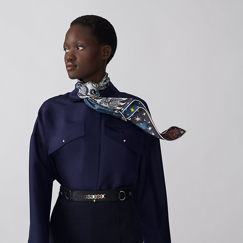 【美しい♪】HERMES ダブルフェイス Sous le Charme d'Orphee Doubleface-Seidentuch Sous le Charme d'Orphée | Hermès